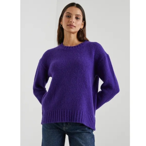 Rails extra fine merino/alpalca sweater/purple/size small - Picture 7 of 12